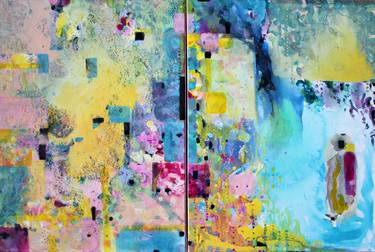 Original Abstract Landscape Paintings by Marina Nelson