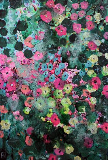 Original Floral Paintings by Marina Nelson