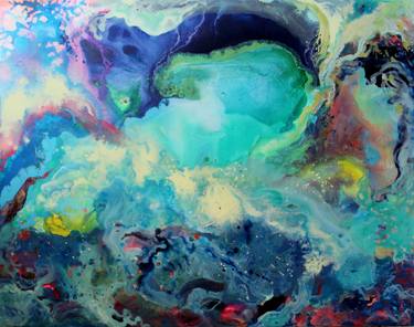 Print of Abstract Seascape Paintings by Marina Nelson