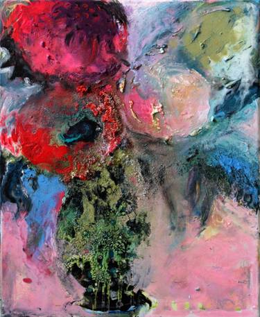 Original Abstract Expressionism Floral Paintings by Marina Nelson
