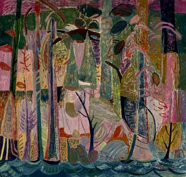 Original Abstract Landscape Paintings by Todd Clark