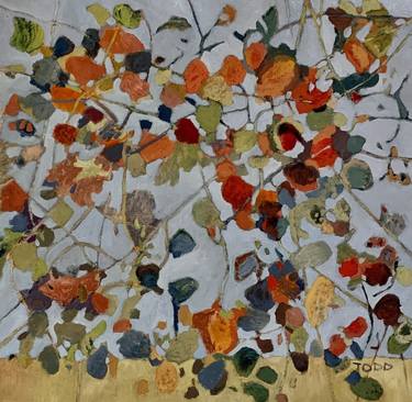 Original Impressionism Botanic Paintings by Todd Clark
