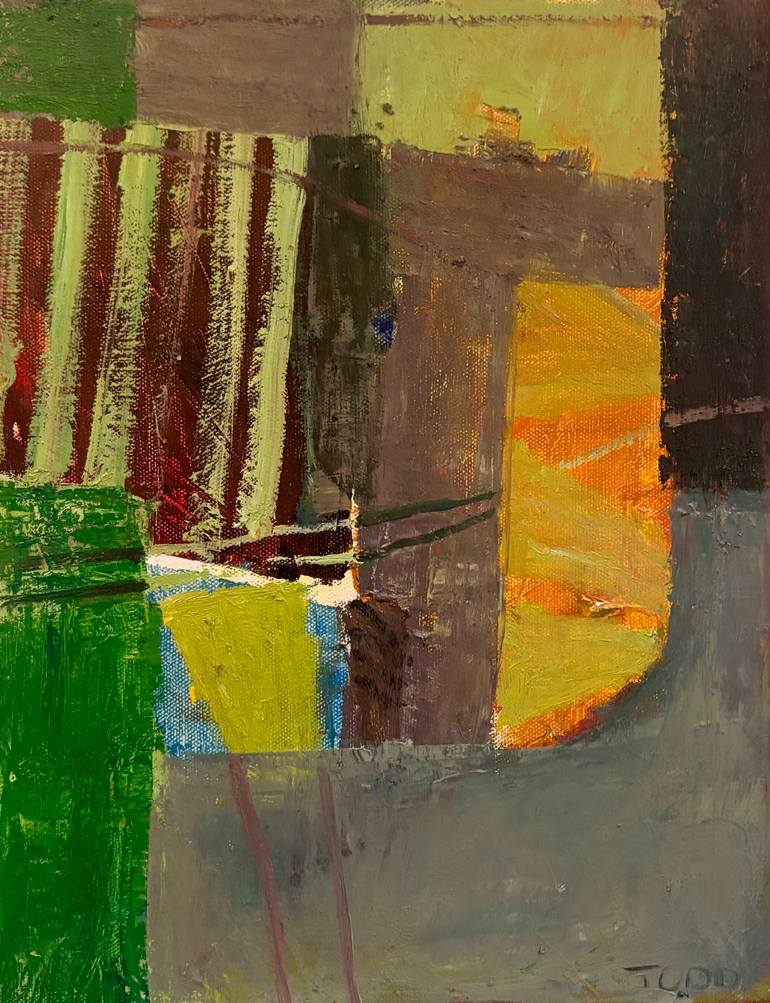 Original Abstract Painting by Todd Clark | Abstract Art on Canvas | That's The Way It Was