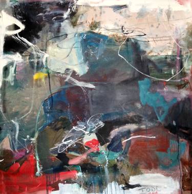 Original Abstract Expressionism Abstract Paintings by Todd Clark