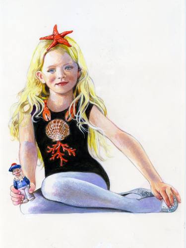 Print of Figurative Children Paintings by Titti Garelli