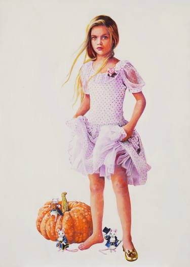 Original Figurative Fantasy Painting by Titti Garelli