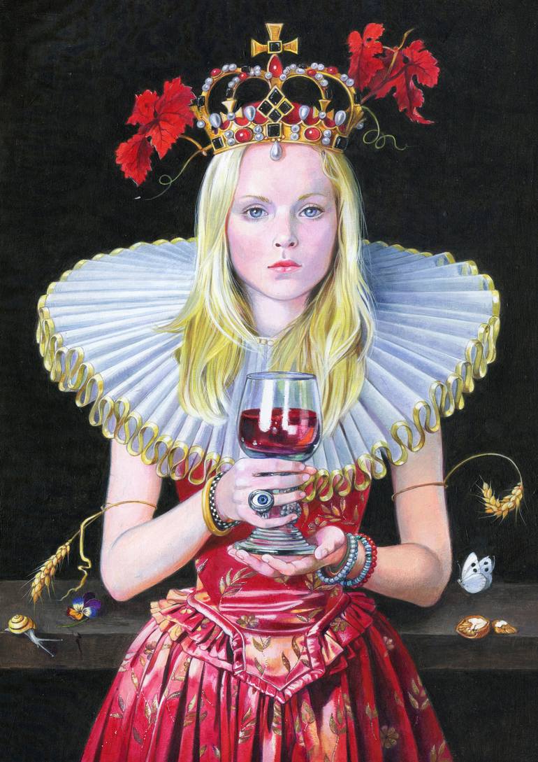 BAROLO QUEEN Painting by Titti Garelli | Saatchi Art