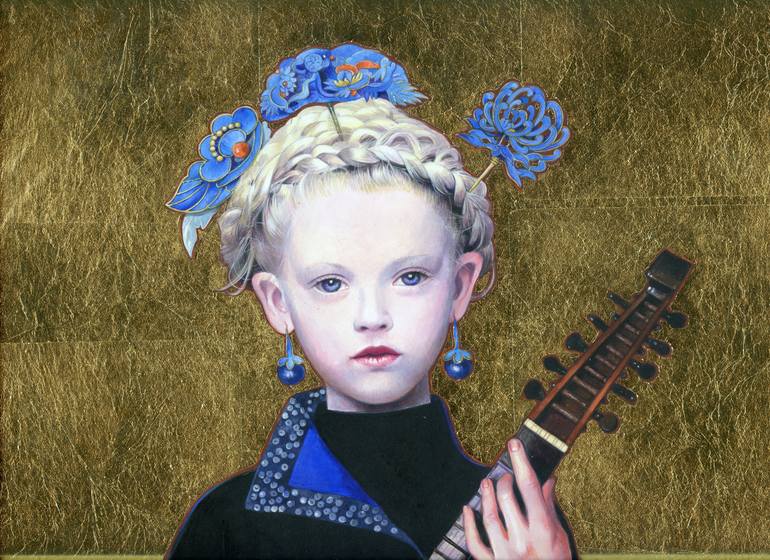 Original Figurative Fantasy Painting by Titti Garelli