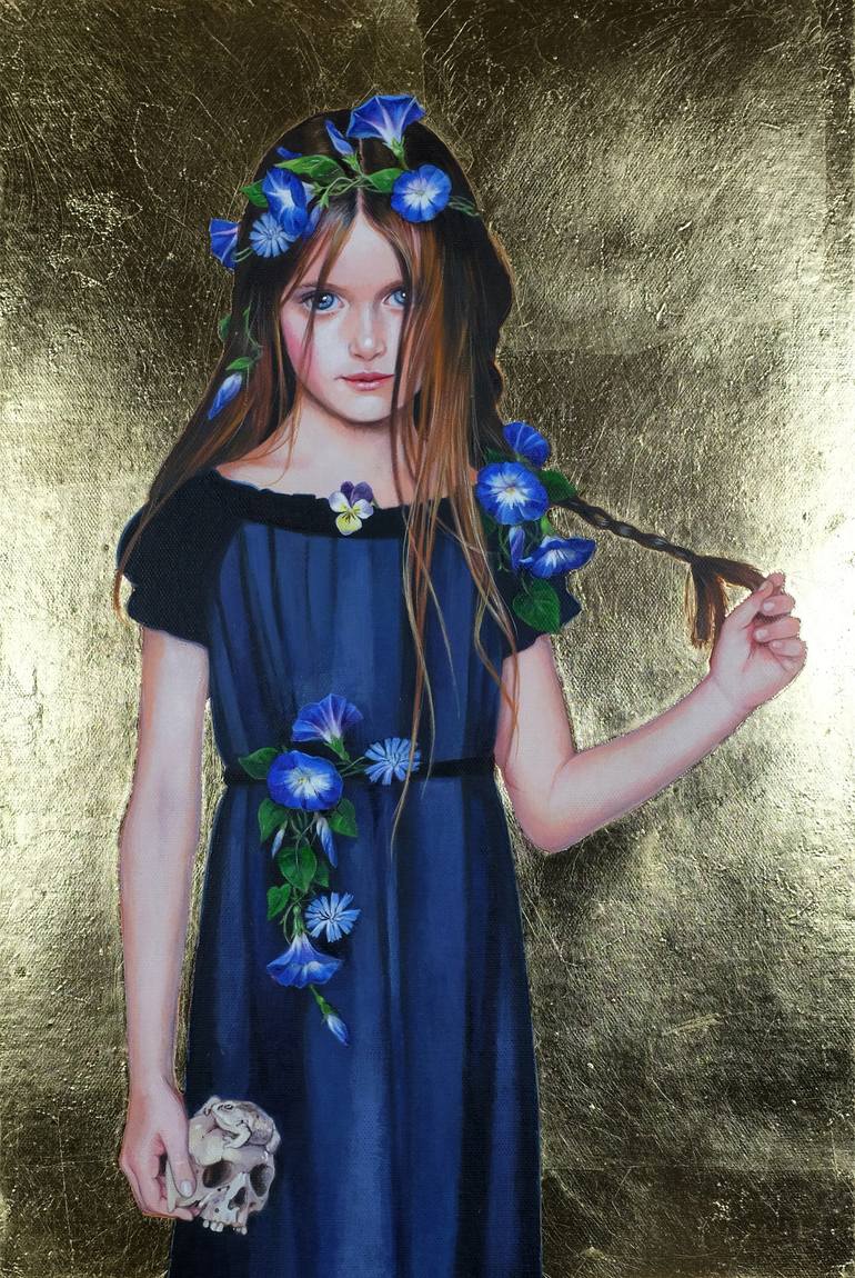 Original Realism Fantasy Painting by Titti Garelli