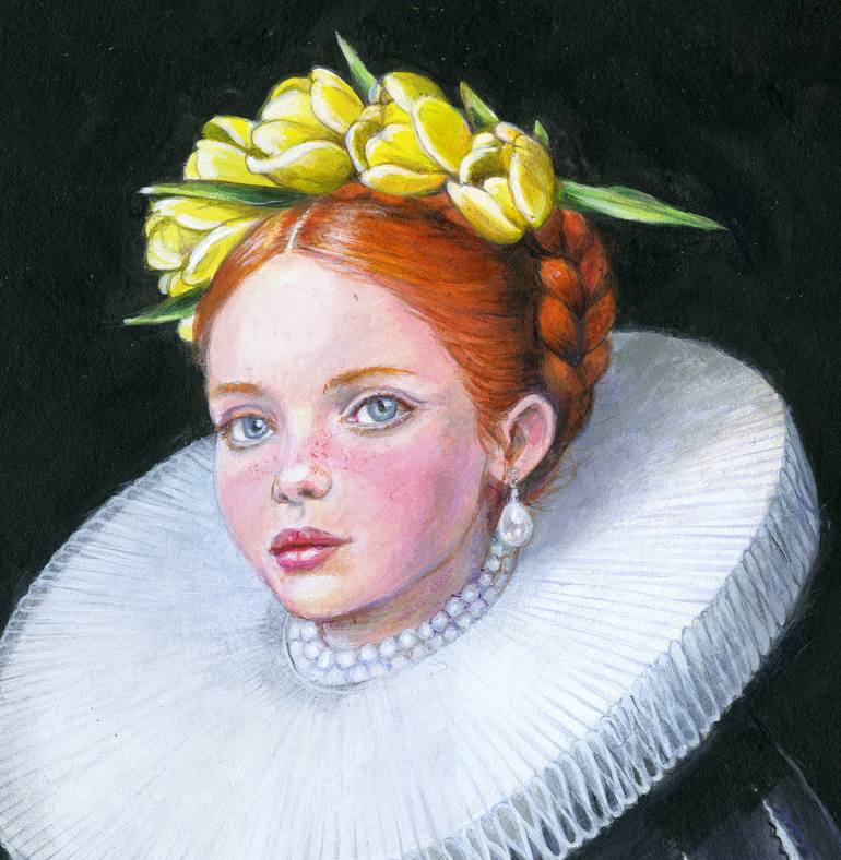 Original Figurative Women Painting by Titti Garelli