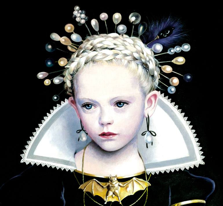 Original Figurative Fantasy Painting by Titti Garelli