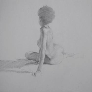 Print of Figurative Nude Drawings by Jacqueline Gomez