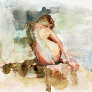 Watercolour Figure 3 - SOLD thumb