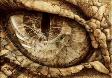 Dragon Eye Reflection of Creation Underpainting thumb