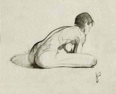 Print of Nude Drawings by Jacqueline Gomez