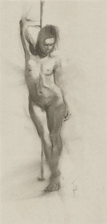 Print of Nude Drawings by Jacqueline Gomez