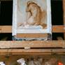 On the easel