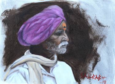 Original People Painting by Saurabh Jathar