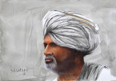 Original Portrait Painting by Saurabh Jathar