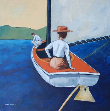 Print of Boat Paintings by Lawn Walker