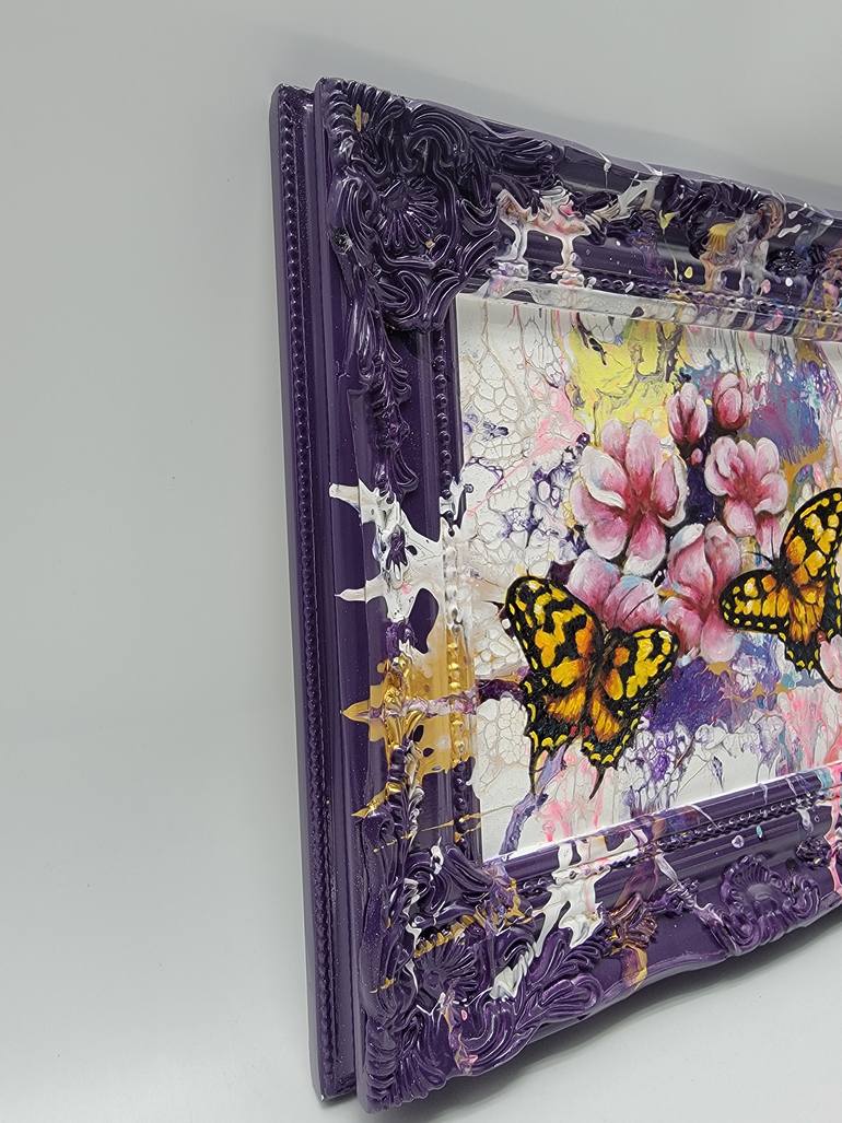 Original Abstract Expressionism Animal Painting by Jill Crowley