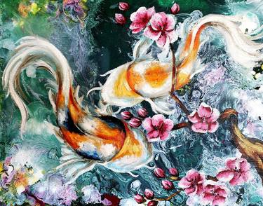 Original Fish Paintings by jill crowley