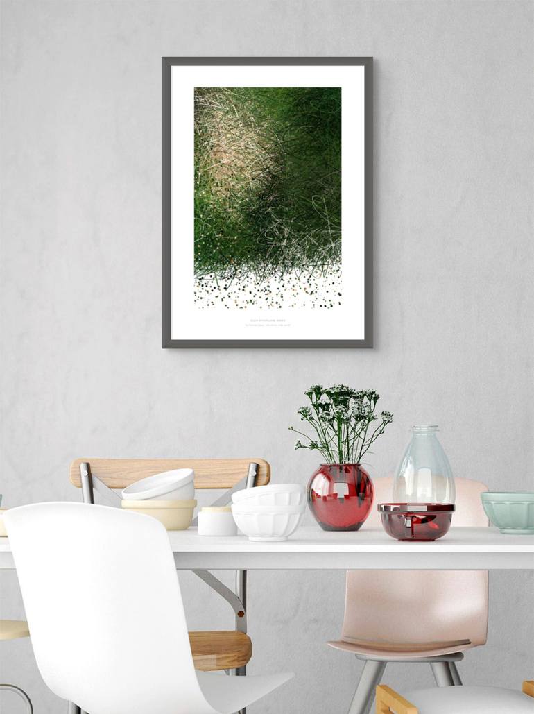 Original Algorithmic Abstract Digital by Glen Innes