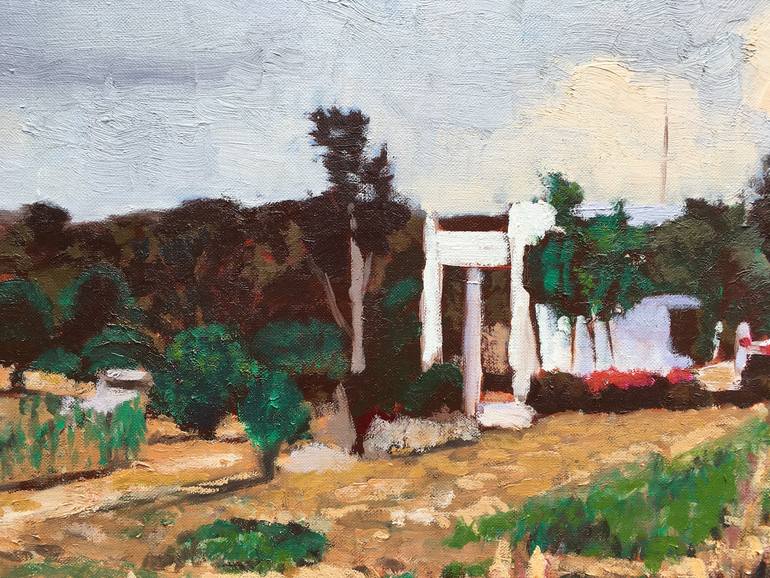 Original Expressionism Nature Painting by Francoise Watin