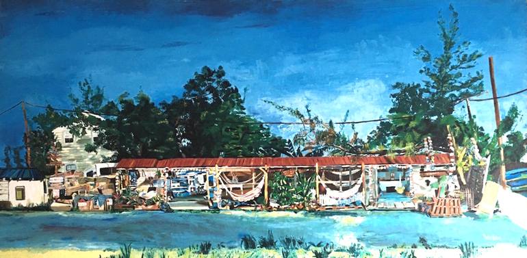 Original Expressionism Nature Painting by Francoise Watin