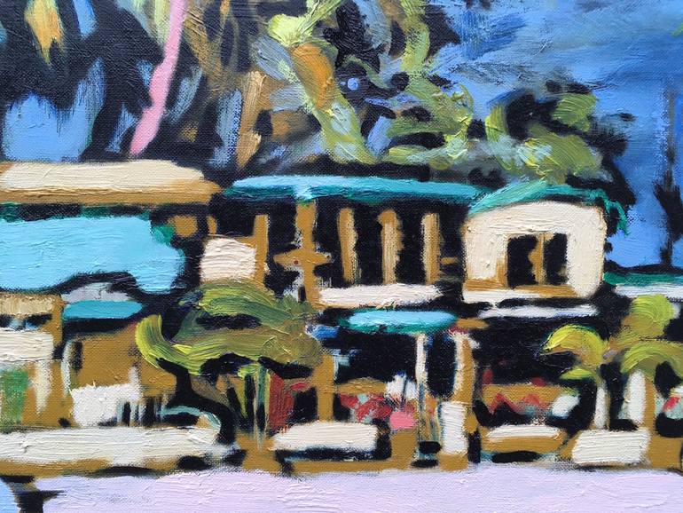 Original Expressionism Nature Painting by Francoise Watin