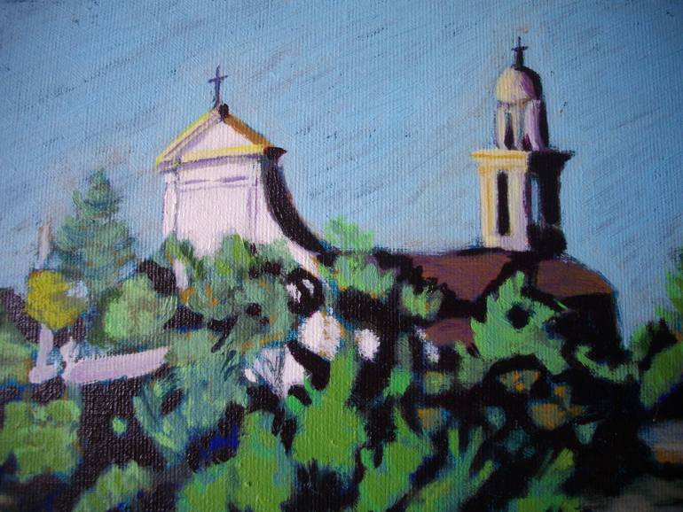 Original Figurative Landscape Painting by Francoise Watin