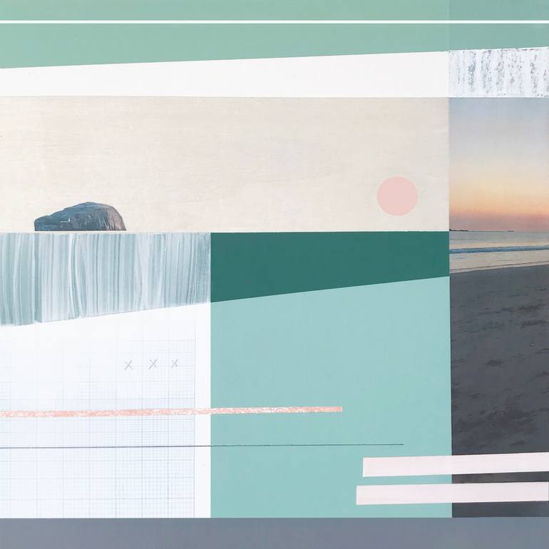 Original Other Landscape Collage by Mairi Timoney