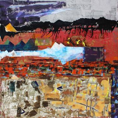 Original Abstract Paintings by Esther  Glina Montagner