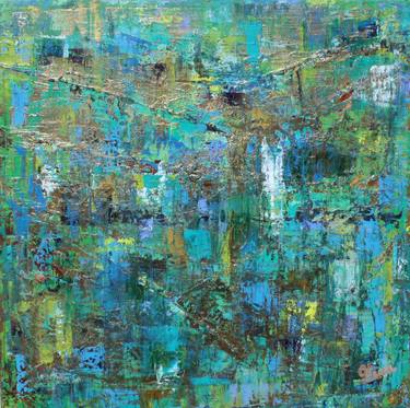 Original Abstract Nature Paintings by Esther  Glina Montagner