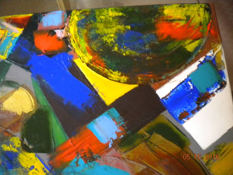 Original Abstract Painting by Esther  Glina Montagner