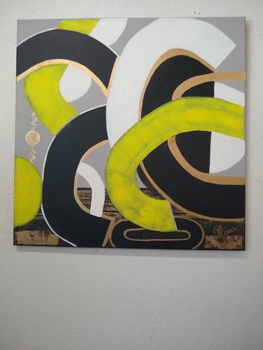 Original Abstract Paintings by Esther  Glina Montagner
