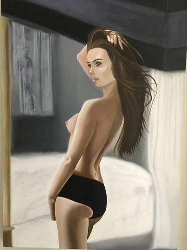 Print of Fine Art Nude Paintings by jalife irene