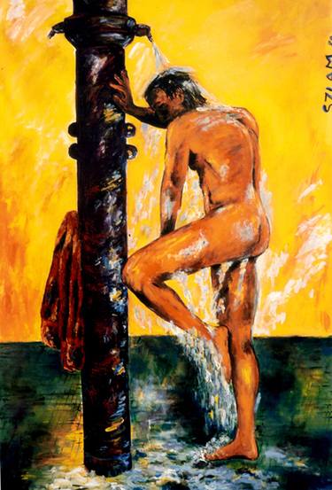 Print of Realism Erotic Paintings by José Szlam