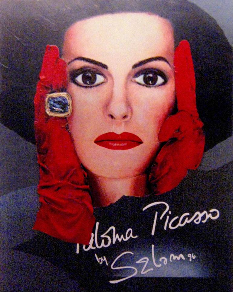 Paloma Picasso by Szlam Painting by José Szlam | Saatchi Art