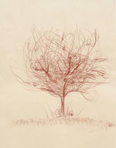Original Expressionism Nature Drawings by Hyewon Lee