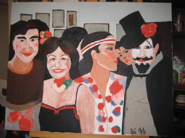 Original People Paintings by evie pollig