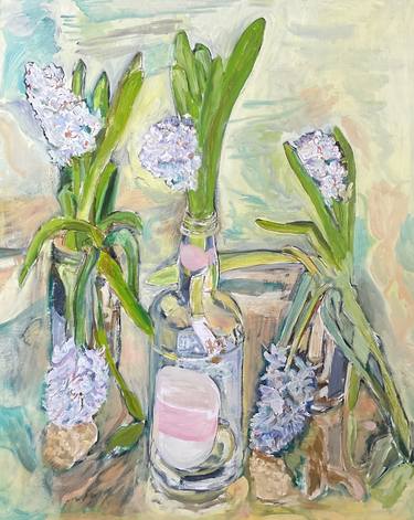 Original Contemporary Floral Painting by Victoria Milner