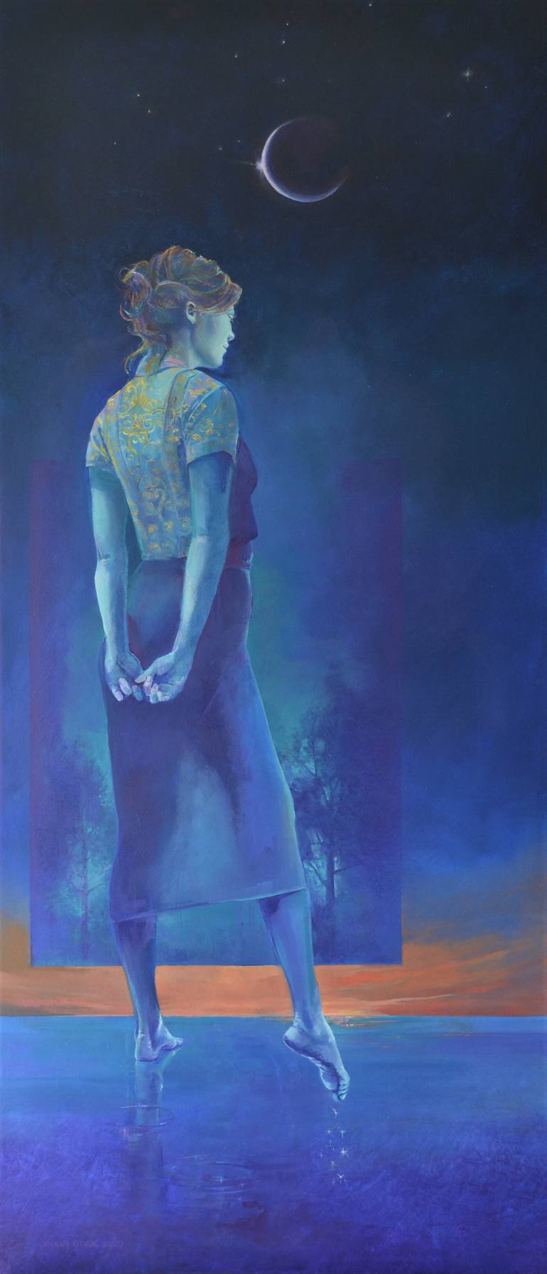 Original Figurative Fantasy Painting by Paulus Geeve