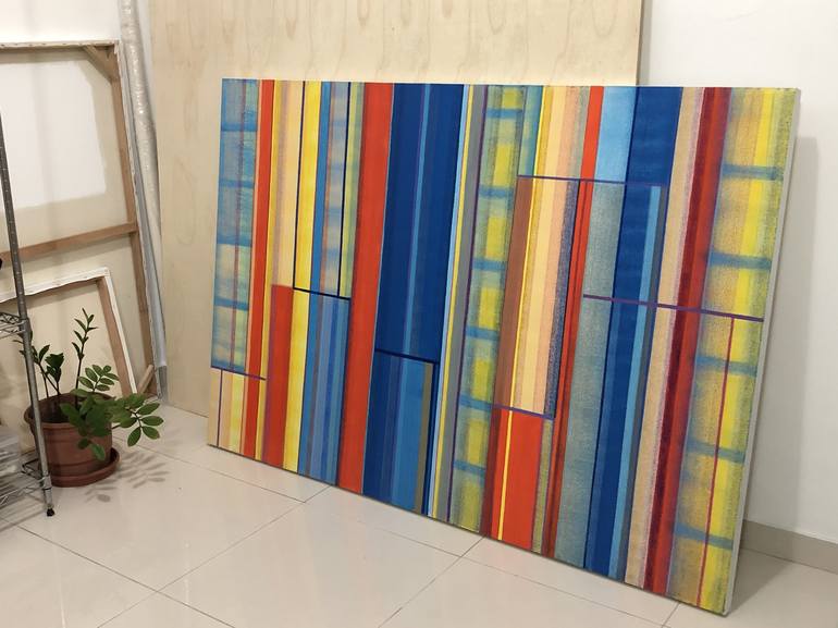 Original Abstract Painting by Camila Zeni