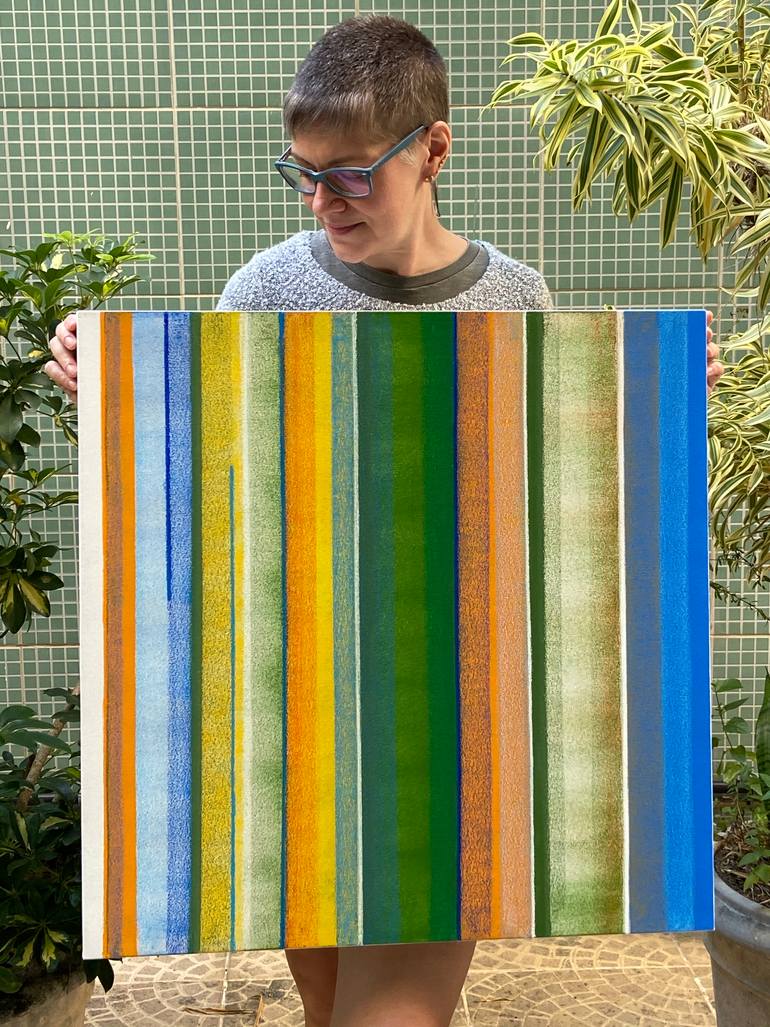 Original Abstract Painting by Camila Zeni