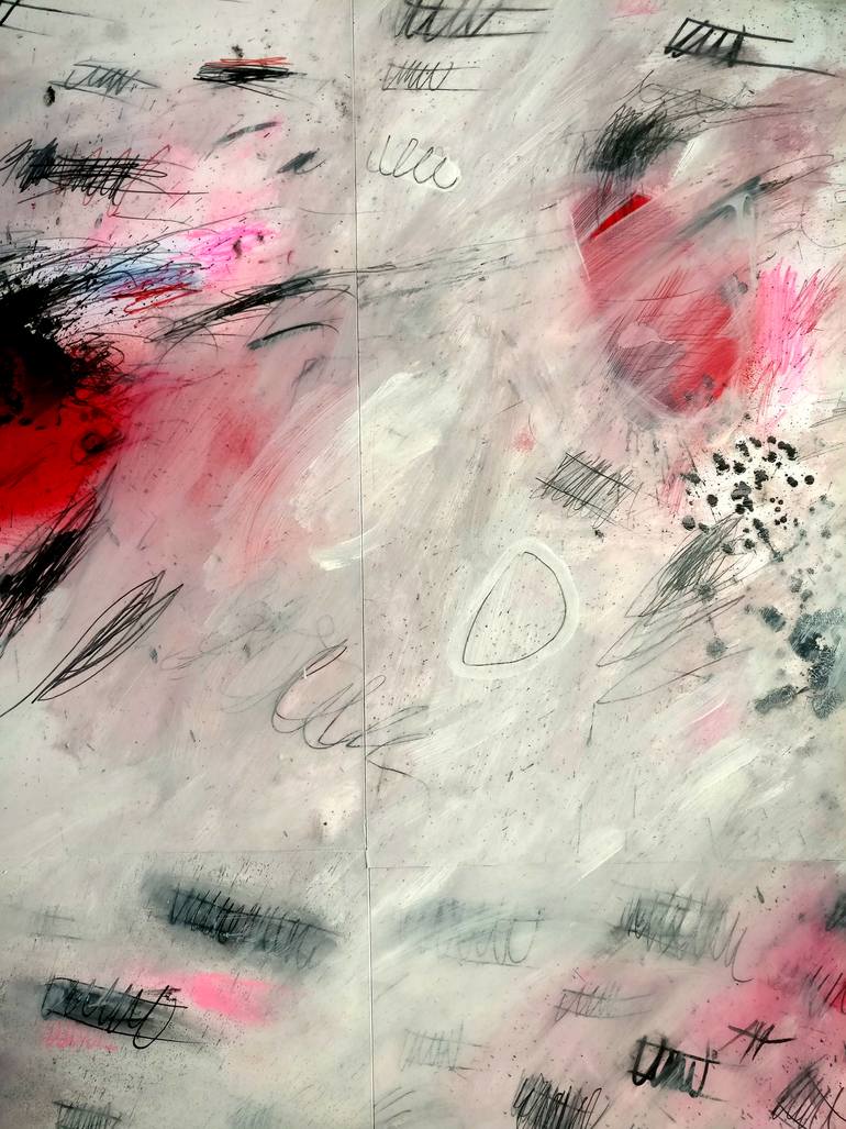 Original Abstract Expressionism Abstract Painting by Tom Sipas