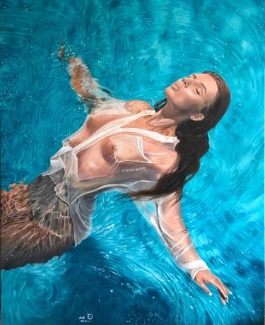 Print of Photorealism Water Paintings by Krestniy Dmytro