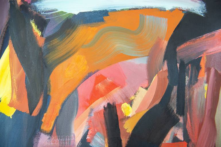 Original Abstract Painting by Niall Stevenson