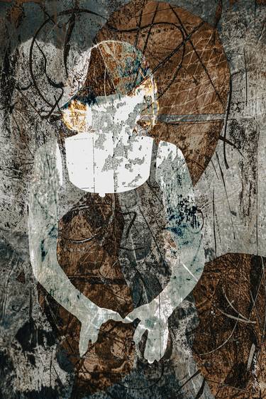 Print of Expressionism Women Digital by Mirja Nuutinen