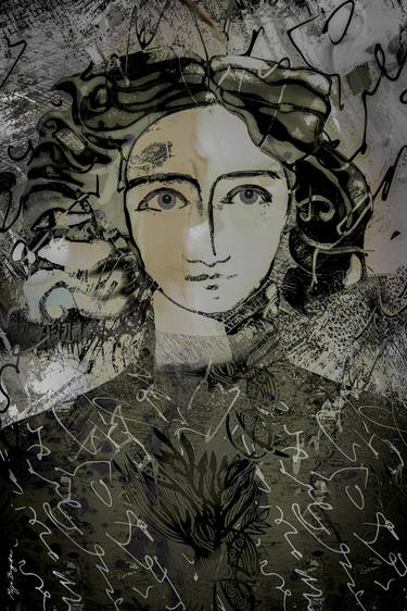 Original Digital Art Women Digital by Mirja Nuutinen